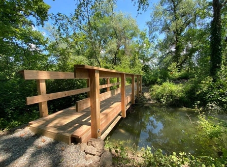 Brücke im Bau